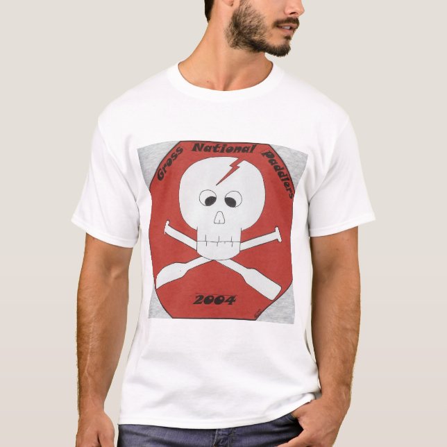 grobe nationale Paddlers 2004 T-Shirt (Vorderseite)