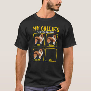 grober Leitfaden für die Ausbildung von Collie Mom T-Shirt