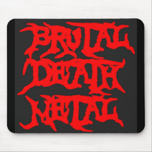 Grobes Todesmetall Mousepad