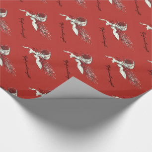 Grobes Vom Krampus Schalter-Packpapier Geschenkpapier