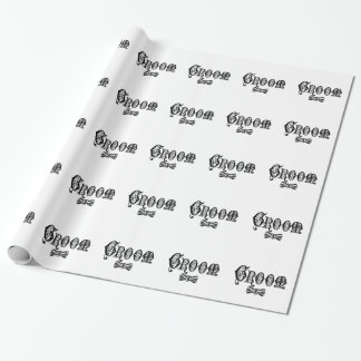 Grobkörbe mit schwarzer Krawatte Geschenkpapier