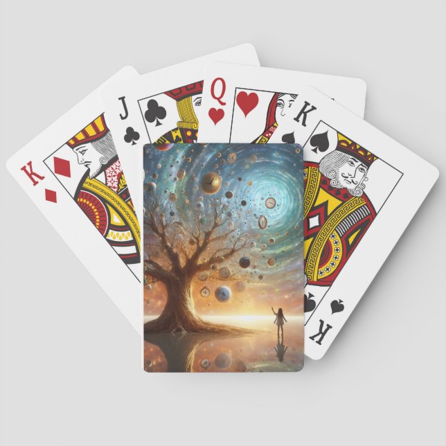 Grobpapier-Becher für Zeitmesser Spielkarten (Rückseite)