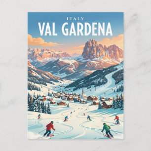 Gröden Italien Postkarte