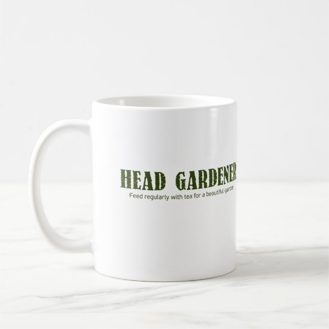 "Grödner" gedruckte Tasse "Coffe/Tee" (11oz) (Links)