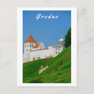 Grodno Belarus Architektur Burg Stadtansicht Postkarte