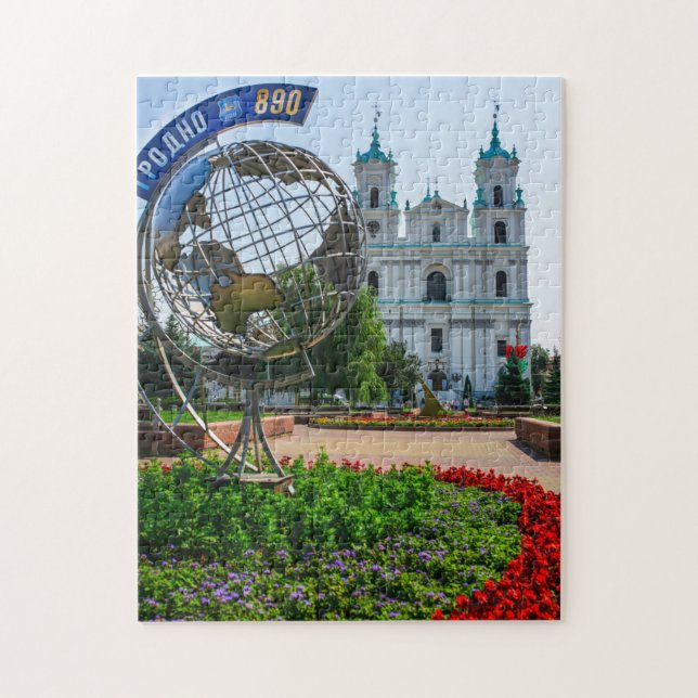 Grodno Belarus Architektur Kathedrale Puzzle (Vertikal)