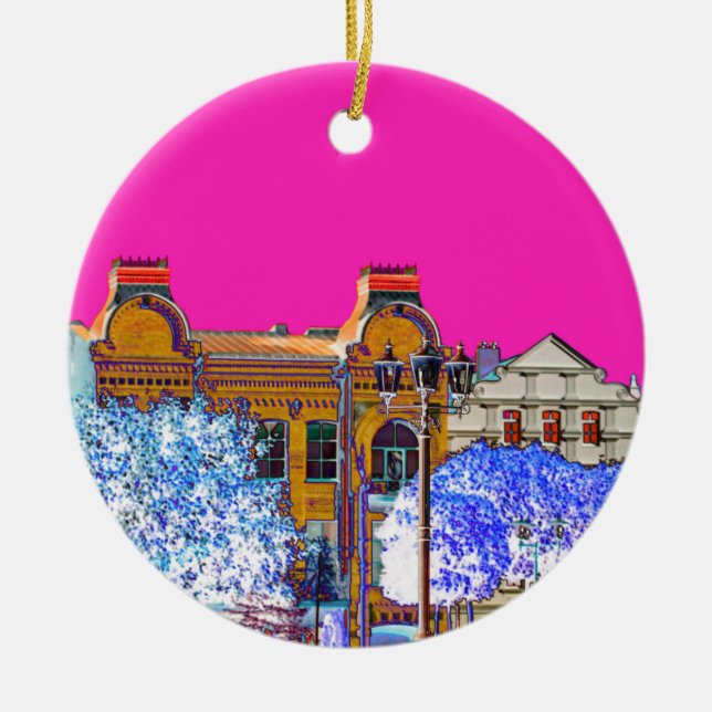 Grodno Belarus Architektur Keramik Ornament (Vorne)