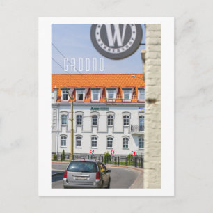 Grodno Belarus Architektur Stadtbesichtigung Postkarte