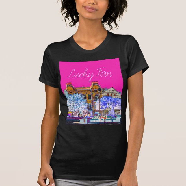 Grodno Belarus Architektur T-Shirt (Vorderseite)