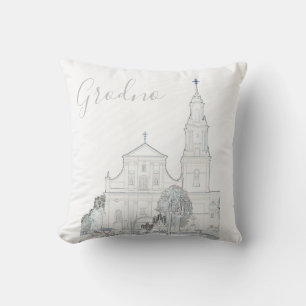 Grodno Belarus Kirchenarchitektur Kissen Kopfkisse