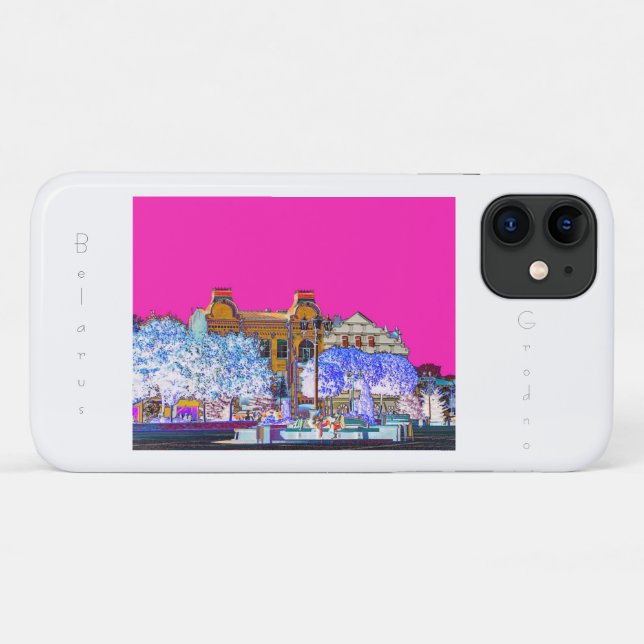 Grodno Hrodna Belarus Architektur iPhone 11 Fall Case-Mate iPhone Hülle (Rückseite (Horizontal))