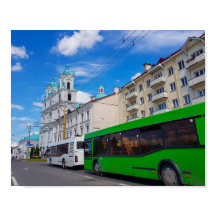 Grodno Weißrussland Stadtbild Stadt Aussicht