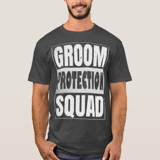 Grodschutz Squad Funny Grooms Bachelor Party T-Shirt