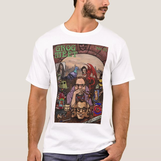 GROGMEET 25 - Judge Blythys Schreibtisch Classic T T-Shirt (Vorderseite)