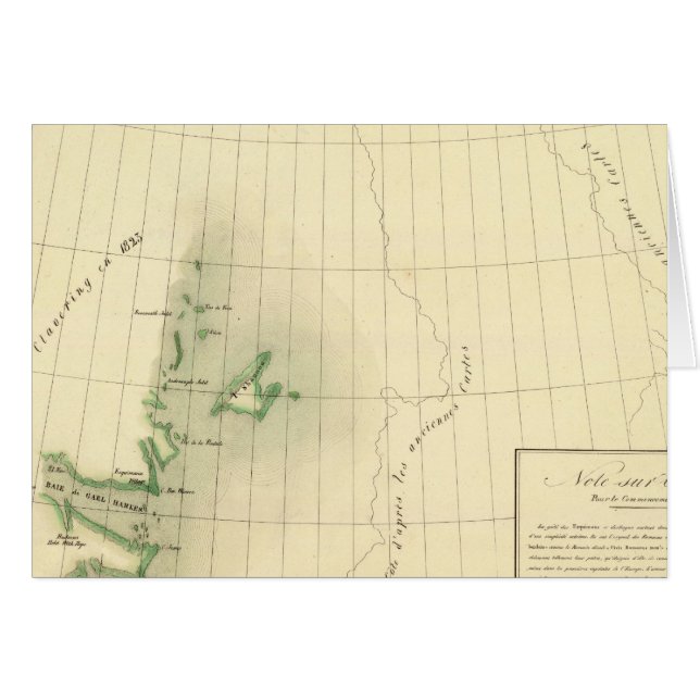Grönland Atlas Karte (Vorderseite (Horizontal))