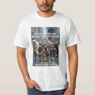 Grönland einmarschieren T-Shirt