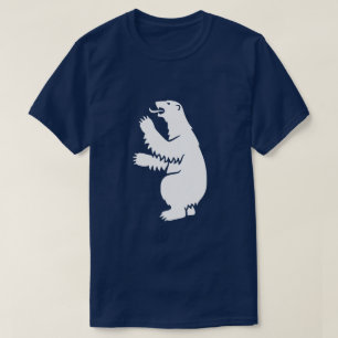Grönland Eisbär Wappen T-Shirt