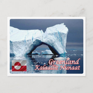 Grönland - Eisberge - Postkarte