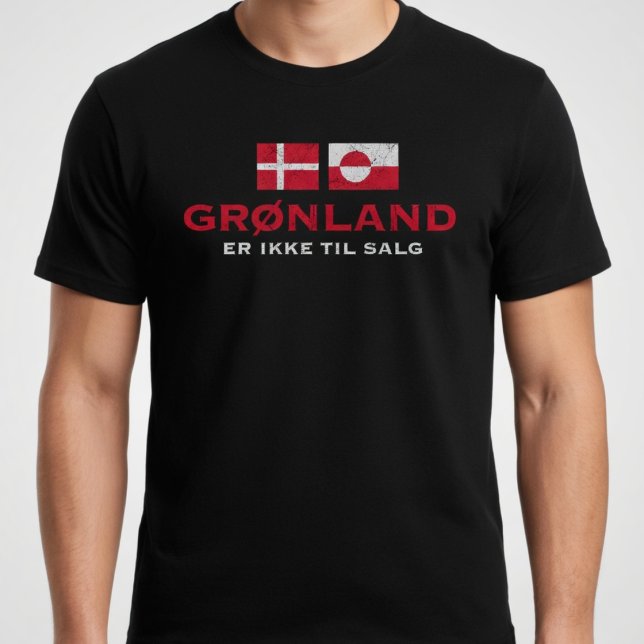 Grønland Er Ikke Til Greenland Denmark  T-Shirt (Von Creator hochgeladen)