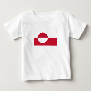 Grönland-Flagge Baby T-shirt