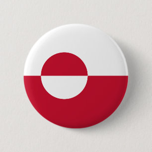 Grönland-Flagge Button