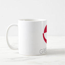 Grönland-Flagge Kaffeetasse