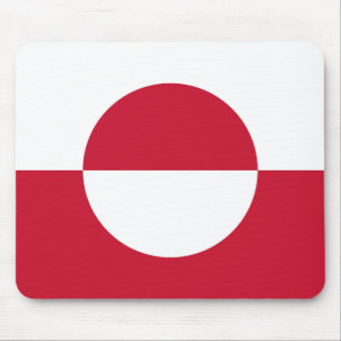 Grönland-Flagge Mousepad