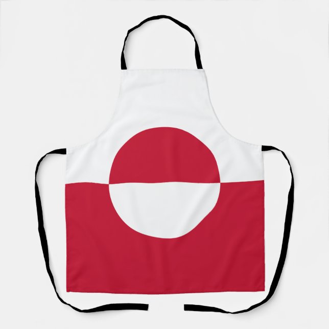 Grönland-Flagge Schürze (Vorderseite)