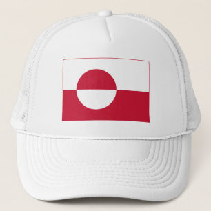 Grönland-Flagge Truckerkappe