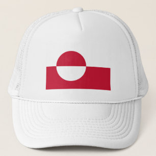 Grönland-Flagge Truckerkappe