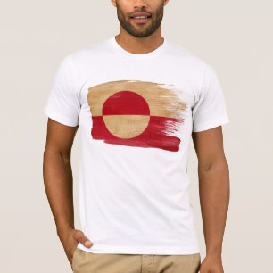 Grönland-Flaggen-T - Shirt