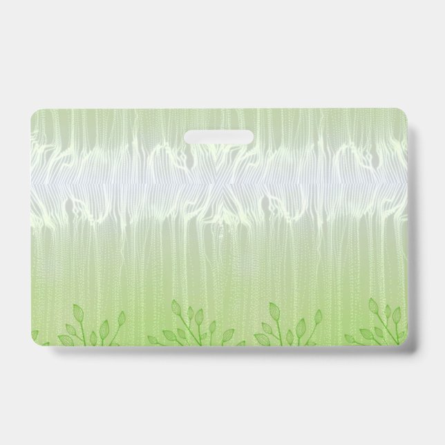 Grönland Grace: Nature-Inspiriert Modedesign" Ausweis (Vorderseite)