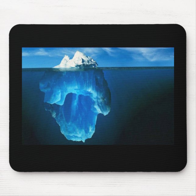 Grönland Iceburg Mousepad (Vorne)