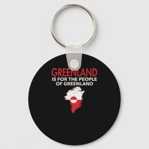 Grönland ist für die Menschen Grönlands Schlüsselanhänger