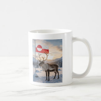 GRÖNLAND Kaffeetasse Renntier stolz