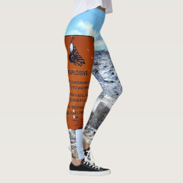 Grönland Kangerlussuaq explosive arktische Tundra Leggings