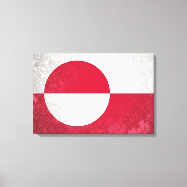 Grönland Leinwanddruck (Vorderseite)