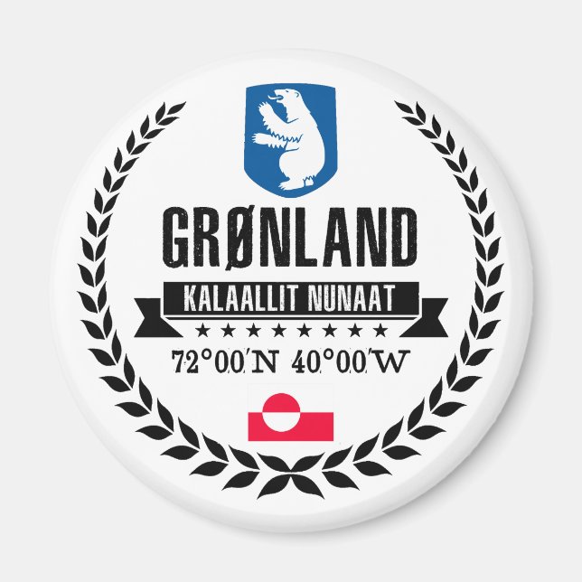 Grönland Magnet (Vorne)