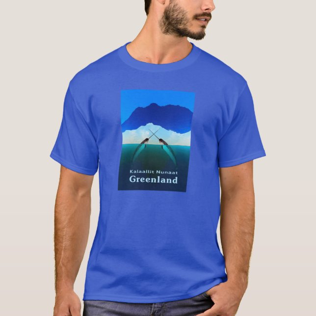 Grönland - Narwhal T-Shirt (Vorderseite)