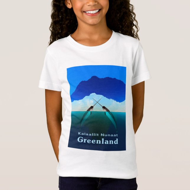 Grönland - Narwhal T-Shirt (Vorderseite)