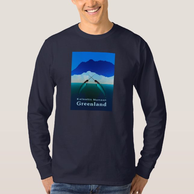 Grönland - Narwhal T-Shirt (Vorderseite)
