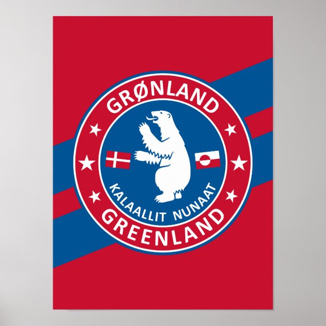 Grönland Poster (Vorne)