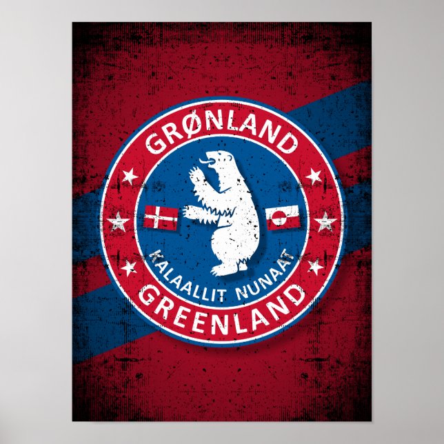 Grönland Poster (Vorne)