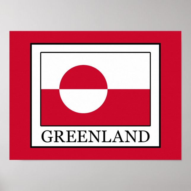 Grönland Poster (Vorne)