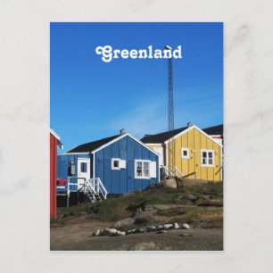 Grönland Postkarte