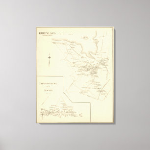 Grönland, Rockingham Co Leinwanddruck