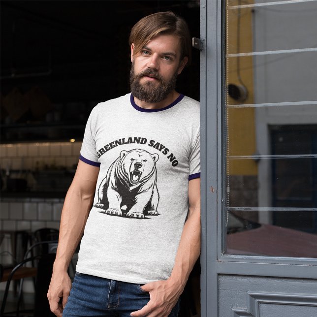Grönland sagt nein T-Shirt (Von Creator hochgeladen)