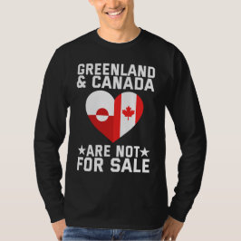 Grönland und Kanada stehen nicht zum Verkauf T-Shirt
