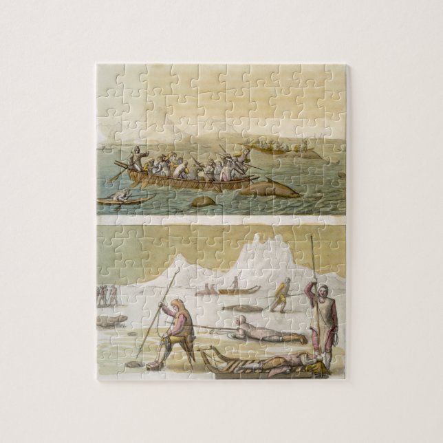 Grönland: Walfischen und Siegeljagd, von 'L Puzzle (Vertikal)