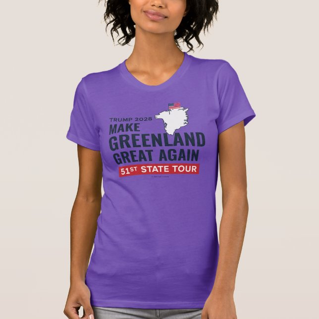 Grönland wieder groß machen -  T-Shirt (Vorderseite)